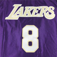 Men's Los Angeles Lakers Kobe Bryant Purple Hall of Fame Hardwood Classics Jersey1