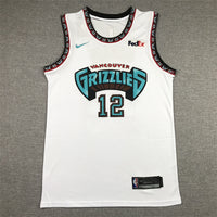 Men's Memphis Grizzlies Ja Morant #12 White Swingman Fashion Jersey1