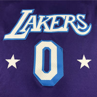 Men's Los Angeles Lakers Russell Westbrook Purple 2021/22 Swingman Jersey1