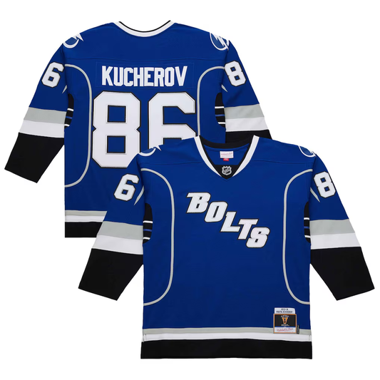 Men's Tampa Bay Lightning Nikita Kucherov #86 Blue 2013-14 Power Play Jersey