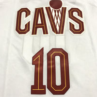 Men's Cleveland Cavaliers Darius Garland #10 White Swingman Jersey1 - Association Edition