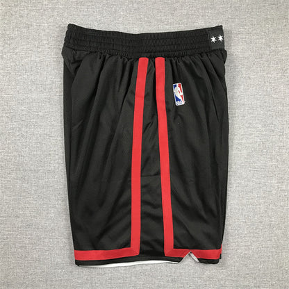 Men's Chicago Bulls Black 2023/24 Swingman City Edition Shorts1