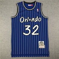 Men's Orlando Magic Shaquille O'Neal Blue Classics 1994-95 Swingman Jersey1