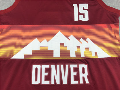 Men's Denver Nuggets Nikola Jokic Red Swingman Player Jersey1