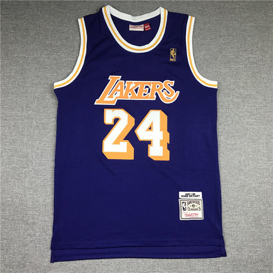 Men's Los Angeles Lakers Kobe Bryant 2007-08 Hardwood Classics Swingman Jersey1