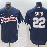 Men's New York Yankees Juan Soto #22 Navy Limited Player Jersey1