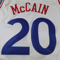 Men's Philadelphia 76ers Jared McCain #20 White 2024/25 Swingman Player Jersey1 - City Edition