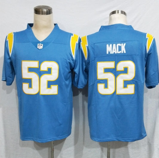 Men's Los Angeles Chargers Khalil Mack #52 Powder Blue Game Jersey1