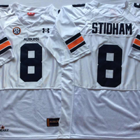 Men's Auburn Tigers Jarrett Stidham #8 White Player Game Jersey