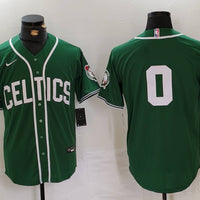 Men's Boston Celtics Jayson Tatum #0 Green Replica Player Jersey