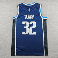 Men's Dallas Mavericks Cooper Flagg #32 Navy 2025 NBA Draft First Round Pick Swingman Jersey - Statement Edition