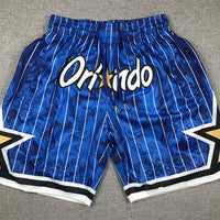 Men's Orlando Magic Tiger Year Limited Edition Blue Basketball Shorts1