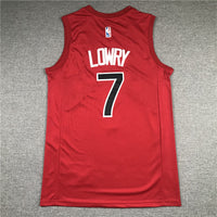 Men's Toronto Raptors Kyle Lowry Red 2021/22 Diamond Swingman Fashion Jersey1