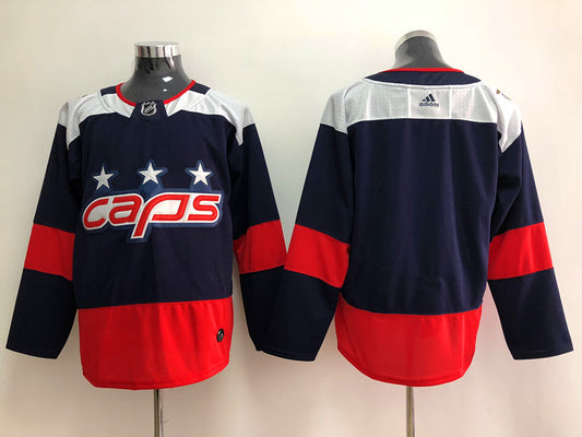 Men's Washington Capitals Navy Player Blank Jersey1