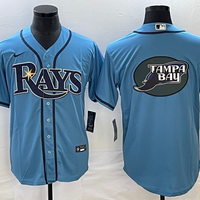 Men's Tampa Bay Rays Blue Replica Team Jersey1