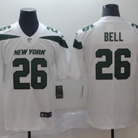 Men's New York Jets Le'Veon Bell #26 White Game Jersey1