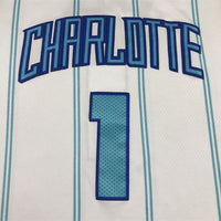 Men's Charlotte Hornets LaMelo Ball #1 White 2022/23 Swingman jersey1 - Association Edition