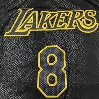 Men's Los Angeles Lakers Kobe Bryant #8-24 Black Swingman Jersey1