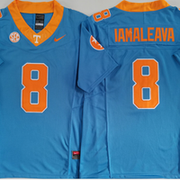 Men's Tennessee Volunteers Nico Iamaleava #8 Blue Game Jersey