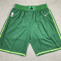 Men's Boston Celtics Green Basketball Retro Shorts1