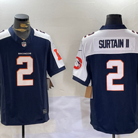 Patrick Surtain II Denver Broncos Navy Jersey