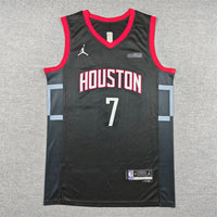Kevin Durant #7 Houston Rockets Black Swingman Player Jersey Statement Edition - JerseysFreak
