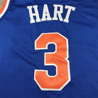 Men's New York Knicks Josh Hart #3 Blue Swingman Jersey1 - Icon Edition