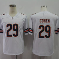 Men's Chicago Bears Tarik Cohen #29 White Player Game Jersey1