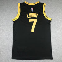 Men's Toronto Raptors Kyle Lowry #7 Black Replica Player Jersey1