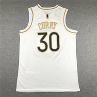 Men's Golden State Warriors Stephen Curry #30 White Swingman Jersey1