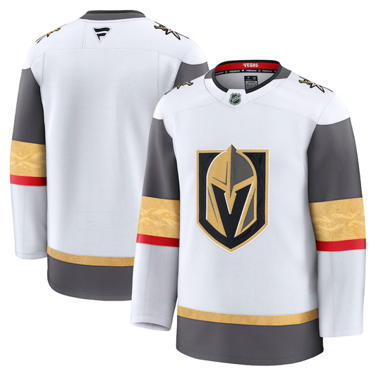Men's Vegas Golden Knights Fanatics White Away Premium Blank Jersey