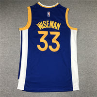 Men's Golden State Warriors James Wiseman 2021/22 Fast Break Replica Jersey1