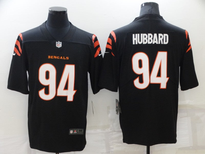 Men's Cincinnati Bengals Sam Hubbard #94 Black Game Jersey1