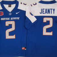 Men's Boise State Broncos Ashton Jeanty #2 Blue Game Jersey