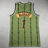 Tracy McGrady Toronto Raptors Army Green Jersey - 2