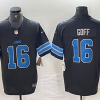 Jared Goff #16 Detroit Lions Black Vapor Limited Jersey - JerseysFreak