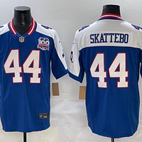 Men's New York Giants Cam Skattebo #44 Royal Game Player Jersey