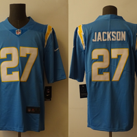 Men's Los Angeles Chargers J.C. Jackson #27 Powder Blue Player Game Jersey
