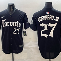 Men's Toronto Blue Jays Vladimir Guerrero Jr. #27 Black Player Jersey