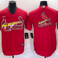 Men's St. Louis Cardinals Red Alternate Replica Team Jersey1