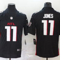 Men's Atlanta Falcons Julio Jones #11 Black Game Player Jersey1