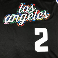 Men's LA Clippers Kawhi Leonard #2 Black 2022/23 Fastbreak Jersey1 - City Edition