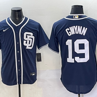 Men's San Diego Padres Tony Gwynn #19 Navy Limited Player Jersey