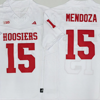 Men's Indiana Hoosiers Fernando Mendoza #15 White Jersey