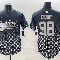 Men's Las Vegas Raiders Maxx Crosby #98 Black Team Player Game Jersey