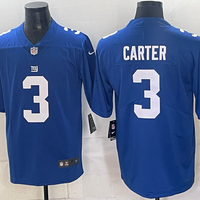 Men's New York Giants Abdul Carter #3 Royal Team Game Jersey