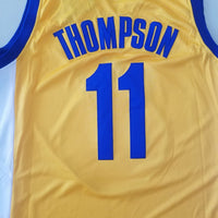 Men's Golden State Warriors Klay Thompson #11 Yellow Fashion Swingman Jersey1