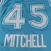 Men's Cleveland Cavaliers Donovan Mitchell #45 Light Blue 2024/25 Swingman Jersey1 - City Edition