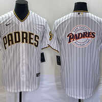 Men's San Diego Padres White Home Replica Player Jersey1