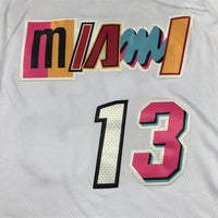 Men's Miami Heat Bam Adebayo #13 White 2022/23 Swingman Jersey1 - City Edition